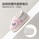 Pig Daddy Children's Cotton Slippers Boys Autumn and Winter Indoor Bag Heel Anti-Slip Warm Girls Baby Outerwear Cotton Shoes Powder 17