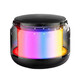 Internet celebrity transparent colorful Bluetooth speaker home outdoor subwoofer speaker high volume mini Bluetooth speaker S001 colorful mini speaker 3 light effect switching