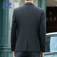 ROMON suit men's autumn and winter business professional formal casual suit men's wedding groom's best man's dress jacket