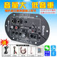 High-power subwoofer motherboard speaker accessories built-in Bluetooth amplifier board microphone wired microphone audio circuit board 12V220V amplifier board