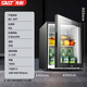 SAST ice bar refrigerator European style constant temperature wine cabinet office hotel home refrigerator mini small single door gaming tea preservation cabinet display sample beverage medicine cabinet 50 liters black (fully refrigerated preservation + lock)