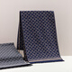 Shanghai Story (STORYOFshanghai) new autumn and winter mulberry silk brushed warm scarf men's gift box gray