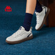Kappa -Frauenschuhe, Low Top Board -Schuhe, weiche Sohle von Frauen 2025 Herbst Neue, vielseitige weiße Schuhe lässige dicke Sohle für Frauen, Winter weiß/dunkelblau, Single -Layer 38 (235 mm)