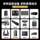 Jinzheng Wireless Microphone National Karaoke Wireless Microphone Handheld KTV Universal Microphone Speaker Audio Special Karaoke Dynamic Radio Metal Body OK-12S-Black