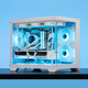 Colorful amd Ruilong r7 9800x3d/9700x rtx5080/5070ti/5060 white sea view room desktop assembly computer host game e-sports flagship store diy complete machine three R7 9700X+5060T16+1T+32G