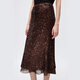 Langzi Design Sequined Fishtail Hip Skirt Skirt Women's Light Dress Important Occasions 2025 Winter New Ancora Red XL