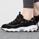 Chaussures féminines Skechers 2025 Au automne Nouvelles chaussures de sport légères et à la mode Chaussures de course basse top respirant et confortable chaussures décontractées Panda 11979-BKGD 35 220 mm
