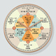 Pengchuang Light Welfare Ziwu Liuzhu Uhr Health Club Wanduhr Moderne Schönheitssalon Automatische Uhr A728 Schwarz [Radiowellenbewegung Automatische Zeit] 8 Zoll (Durchmesser 20 cm)