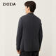 ZIOZIA Comfortable and stylish ZIOZIA commuter men's 25 autumn casual blazer slim suit ZKSE3110F charcoal gray M 170/92A