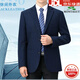 Montagut men's wool suit thick middle-aged men's business casual single suit no-iron top jacket red 9814 style two buttons / medium thick S 165/84A=46 100-120Jin Jin equals 0.5 kg