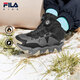 FILA Children's Shoes Cotton Boots 2025 Winter Men's and Women's Sports Warm Cotton Shoes for Middle and Large Children