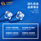 China Gold (CHINA GOLD) PT950 platinum four-leaf clover earrings for women, light luxury high-end earrings, Valentine's Day birthday gift for girlfriend and wife, platinum lucky four-leaf clover earrings, about 1.8g, one pair + brand gift box