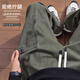 Baleno S&K series pure cotton workwear casual pants for men spring and autumn new loose straight spring and autumn wear-resistant trousers versatile military green L