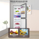 The same model as Haijia refrigerator 238 upgraded to small first-class energy efficiency frost-free double-door refrigeration and fresh-keeping flagship three-door 258 upgraded to purify taste, nourish freshness and inhibit bacteria 188L