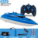 Extra Large Remote Control Boat High Speed Waterproof Toy Speed Boat Wireless 2.4G Competition Wireless Charging Boys Water Play Ocean Blue Extra Long Battery Life 25cm One Battery Can Play for 100 Minutes