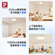 Paulmann P E series German Paulmann eye protection ceiling lamp full spectrum modern simple living room bedroom children's room set E series small warm white light recommended 8-12m warm white light 4000K