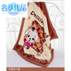Famous high-quality children's Raschel blanket for kindergarten nap special winter double-layer thickened newborn baby plush blanket blue duck simple version 105*135 or so
