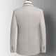 Gy Yageol Herbst und Winter Dicker Wollanzug Herren trendy schlanker Wolle kleiner Anzug Herrenwolljacke Top Blue 4xl 195