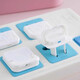 Shouli Children's Anti-shock Socket Protective Cover Baby Plug Jack Safety Plug Baby Plate Switch Power Supply Protective Cover New White-1 Pack Two Holes Experience Model
