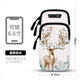Shanyouyuan running mobile phone arm bag outdoor cartoon unisex arm strap Apple sports mobile phone arm bag wrist bag waterproof large Elk Forest (restock)