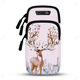Shanyouyuan running mobile phone arm bag outdoor cartoon unisex arm strap Apple sports mobile phone arm bag wrist bag waterproof large Elk Forest (restock)
