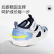 DR KONG summer comfortable and trendy baby toddler shoes for boys and girls, breathable toddler shoes, casual children's sandals, m/blue 27, foot length is about 16.5-17.1