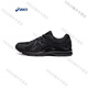 ASICS Comprehensive Training Shoes JOG 100 2 Men's and Women's Black Warrior Soft Elastic Comfortable Cushioning Training Shoes Black 38