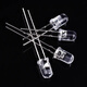 ZAVE LED lamp bead light-emitting diode 5MM red hair red long legs