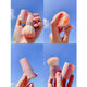 OTHERS Easy-to-use large portable powder brush Telescopic blush brush Powder powder cake setting short handle portable 0 stickers man-made fiber