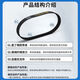 
Rubber synchronization belt HTD15528M15608M15688M toothed transmission belt belt HTD1552-8M 75mm