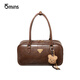 15MINS bowling bag 2025 new high-end niche cross-body handbag high-end big brand girl bag birthday gift