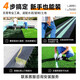 Qingya simulated lawn carpet, fake turf bedding, plastic outdoor artificial court, artificial fence, kindergarten green floor mat, 2 cm, newly upgraded 11-pin encryption, high-quality B-grade model (2 meters wide and 25 meters long) 50 square meters