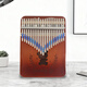 Yasisid thumb piano 21 tone kalimba adult children beginner finger birthday gift toy musical instrument forest bear brown