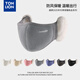 Tang Shi; Tonlion Cycling Windproof plus tas d'oreille en velours pour les femmes dans les masques chauds d'oreille Couvre-oreilles à l'épreuve du froid Artefact Masque deux en un masque blanc