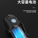 One-click flashing motorcycle flashlight portable strong light long-range self-defense outdoor mini three-eyed monster AX360 1 three-eyed monster flashlight multi-speed adjustment + portable back clip