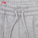 Li-Ning China Li-Ning Kung Fu Series Sweatpants Men's 2025 New Antibacterial Antibacterial Loose, Comfortable and Versatile Sports Pants Gray-1 S