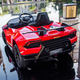 Cool Sun Lambo red children's remote control car can sit on baby electric car children's car can drive four-wheel drive