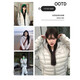 Yunxing Down Jacket Women's 2026 New Spare Ribs Short Style Lightweight Winter Thickened White Duck Down Casual Sports Hooded Jacket Gray S 80-115Jin Jin is equal to 0.5 kg