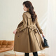 Kebel windbreaker jacket spring and autumn new women's fashion lady ladies high quality classic long coat L