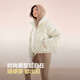 Bosideng 25-year-old down jacket for women winter 90 velvet thickened stand collar loose short casual thickened warm jacket