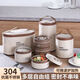 304 stainless steel insulated lunch box office worker lunch box soup bowl student special microwaveable lunch box insulated bucket 304 food grade stainless steel off-white 600ML 1 pack