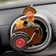 Yusenyi Car Air Outlet Decoration Star Man Aromatherapy Fragrance Little Cute Car Air Conditioner Car Interior Decoration Women (Record Player Aromatherapy) Banana Boat Star Man