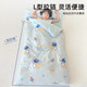 Yalu Children's Anti-Kick Quilt Spring and Autumn Quilt Autumn and Winter Sleeping Bag Baby Anti-Kick Quilt Dual-Purpose Artifact for Middle and Large Children Suitable for All Seasons Bula Paradise Cotton + Bean Velvet 100*150 + Pillow Core 30*75 Winter Style 6Jin Jin is equal to 0.5kg