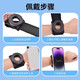 OLOEY Wrist Mobile Phone Holder Magnetic Fixation Driving Electric Vehicle Motorcycle Magnetic Mobile Phone Holder Live Broadcasting Mobile Phone Wristband Cycling Equipment Strong Magnetic Arm Wristband Portable Strong Magnetic Wrist Hollow Black Comes with Iron Sheet + Anti-fall Lanyard Wristband Magnetic Mobile Phone Holder Cycling Driving Wrist Holder Live Broadcasting Fitness Portable