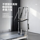Yilian Pilates Pilates Core Bed Large Equipment Household Aluminum Alloy Yoga Bed Special Price No. 4 Small White Bed Mocha Color Special Price No. 4 Small White Bed with High Legs