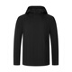 Septwolves Shopping Mall Same Style Cotton Clothes 2026 Spring New Arrival Business Travel Hooded Cotton Jacket Men's Warm Jacket 001 (Black) M /165/84A