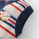 Fake two-piece children's clothing boys' knitted vest long-sleeved 2025 spring new style baby handsome top blue K818 fake two-piece 110