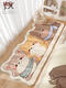 
Carpet Bedroom Bedside Blanket Cartoon Room Maintenance-free Large Area Coffee Table Blanket Thickened Sofa Bed Under the Floor Cute Dog-14079 60*120CM