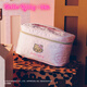 Brutalist Home (tbh) Sanrio Hello Kitty portable large-capacity travel quilted cosmetic bag toiletry bag Hello Kitty medium travel quilted cosmetic bag pink leopard print