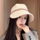 Cata Beast Duck Hat Women's Fashionable and Versatile Spring and Autumn Retro Hepburn Style Corduroy Shopping and Outing Baseball Cap Khaki One Size